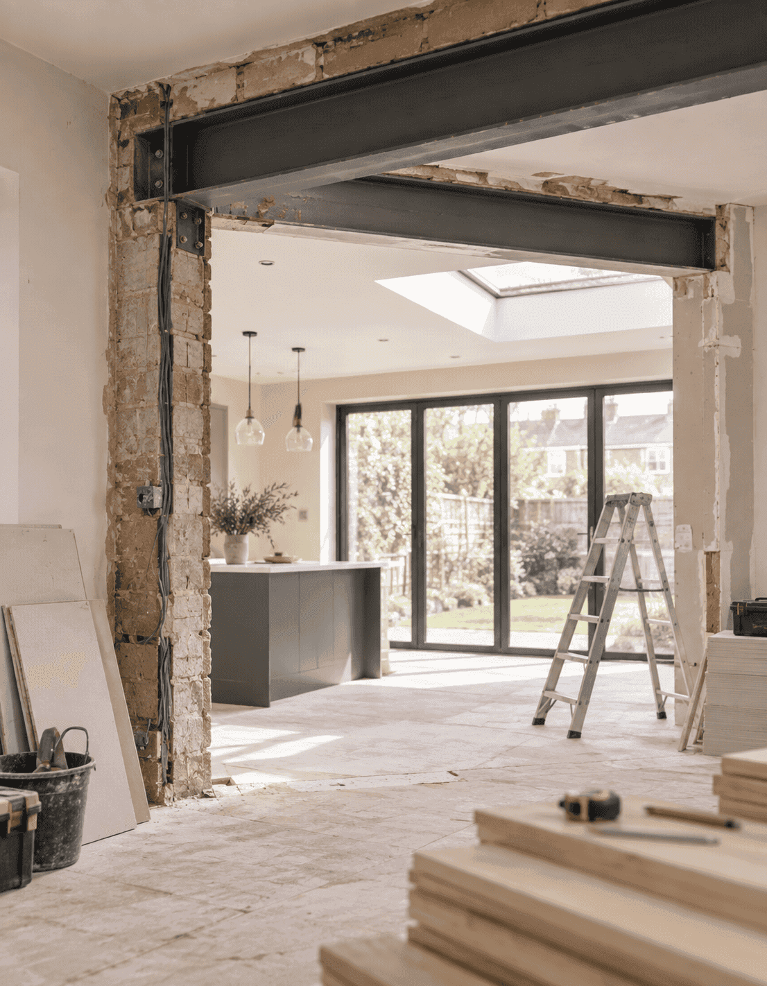 Refurbishment property finance scenario